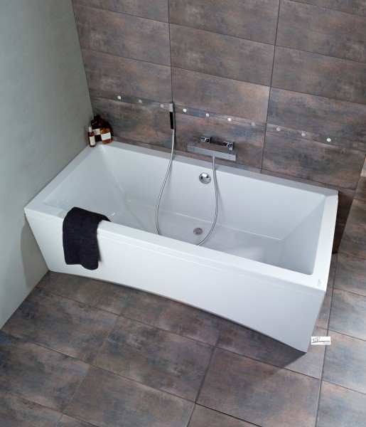 Badewanne Intro 170 x 75 + Füße + 2 tlg. Schürze + Ab- und Überlauf Badewanne Intro 170 x 75 + Füße + 2 tlg. Schürze + Ab- und Überlauf